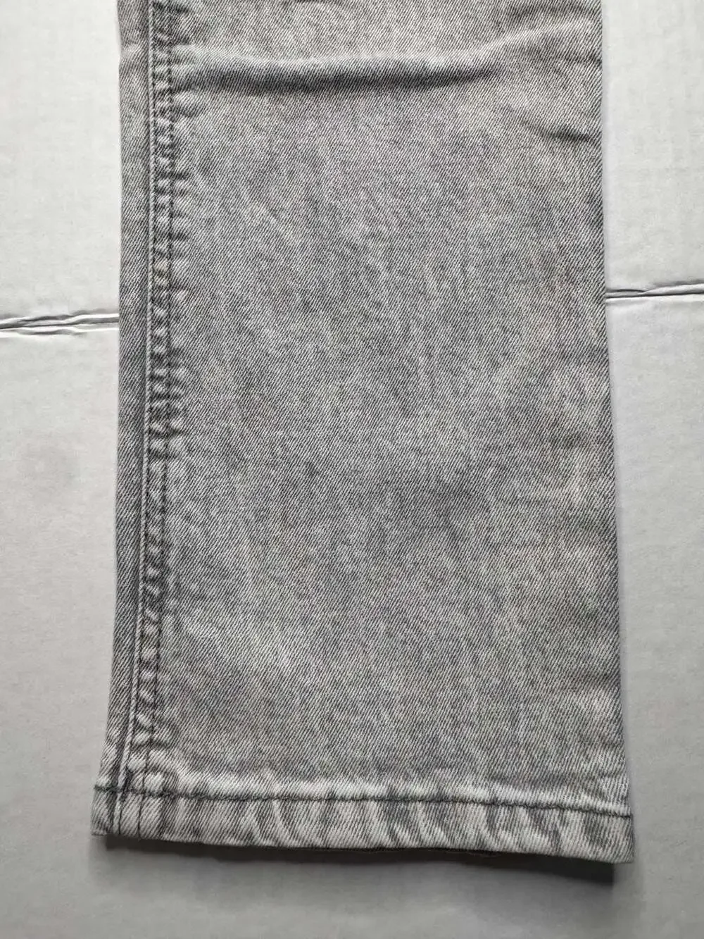 Denim blue Straight slim Leg Jeans